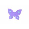 Dekorace Motýl v různých barvách je vyrobena z pěnového měkkého materiálu a lze ji použít na výzdobu bazénu, dětského pokoje či herny.