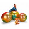 Značkový, vysoce odolný gymnastický míč Arte je jedinečný. Každý kus je díky speciálnímu výrobnímu procesu originálně duhově zbarvený. Nafukovací cvičební míč je vhodný na cvičení, na sezení a na aktivní relaxaci pro všechny věkové kategorie.