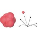 Neposlušný agilní atom míč- dvě velikosti