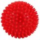 Masážní míček ježek tvrdý s bodlinami - průměr 9 cm - červený