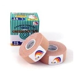 TEMTEX kinesio tape Classic, béžová tejpovací páska 2 x 2,5cm x 5m