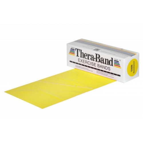 THERA-BAND Posilovací pás 5,5 m žlutý