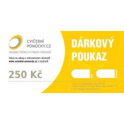 Dárkový poukaz v hodnotě 250 Kč