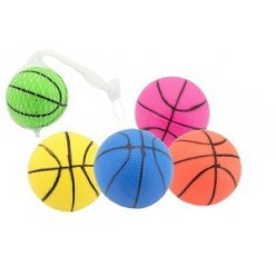 Míč gumový 6cm basket