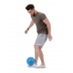Míč Softplay fotbal 22 cm modrý F5 200g